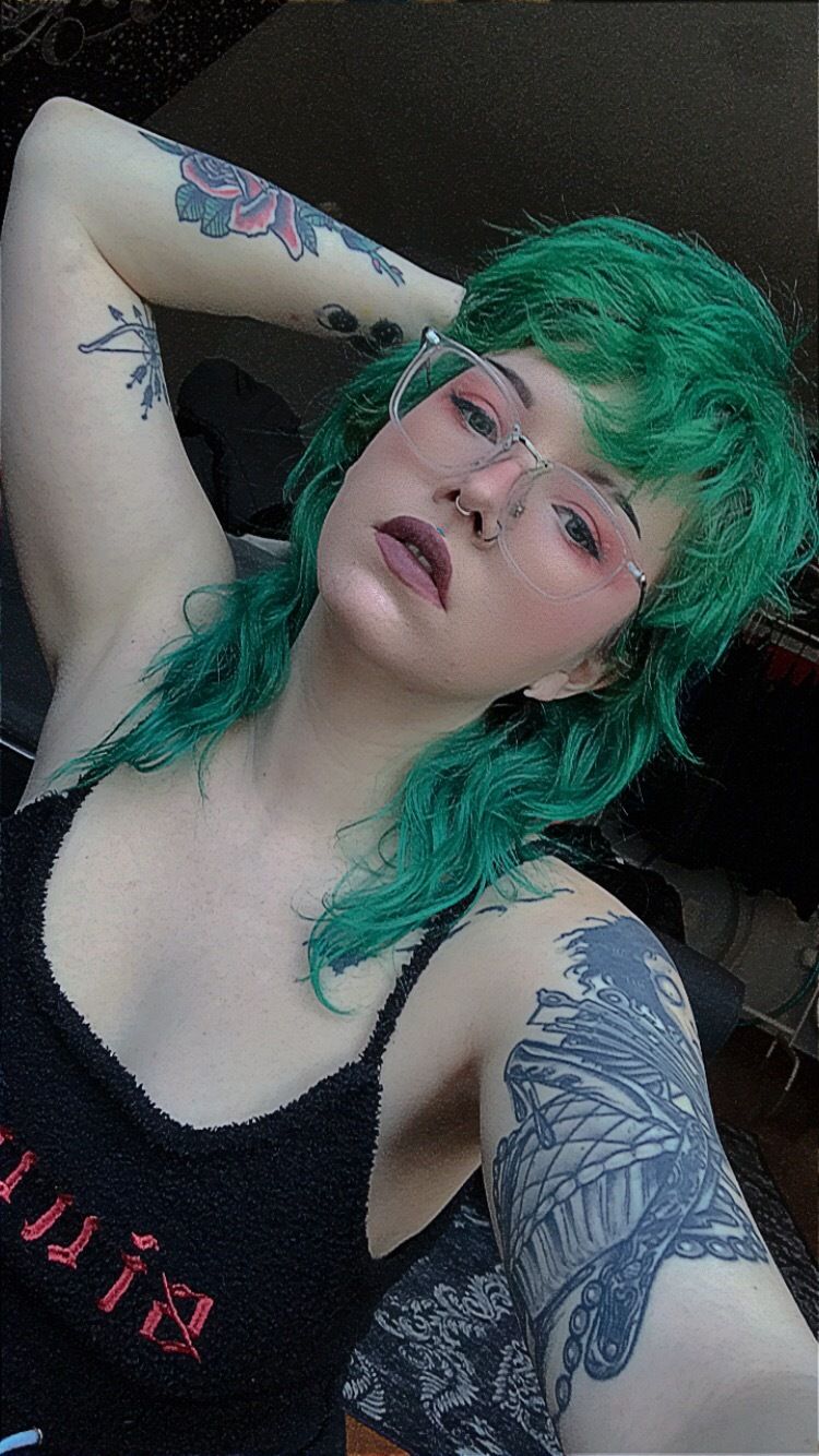Best Green Hair OnlyFans Accounts lilygrim