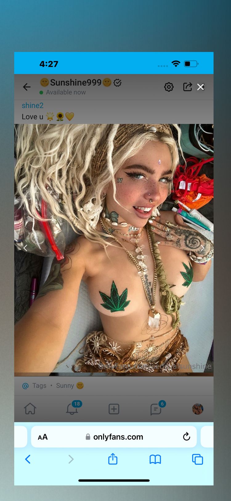 Best Outdoor OnlyFans Accounts sensualsunshine
